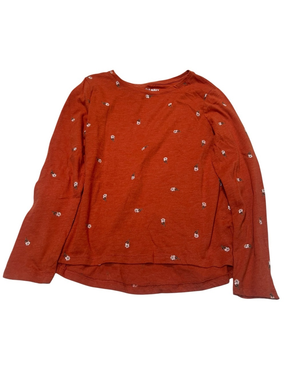 Old Navy Girls Size Large 10-12 Softest Tee Long Sleeve T-Shirt Mesa Rock Floral